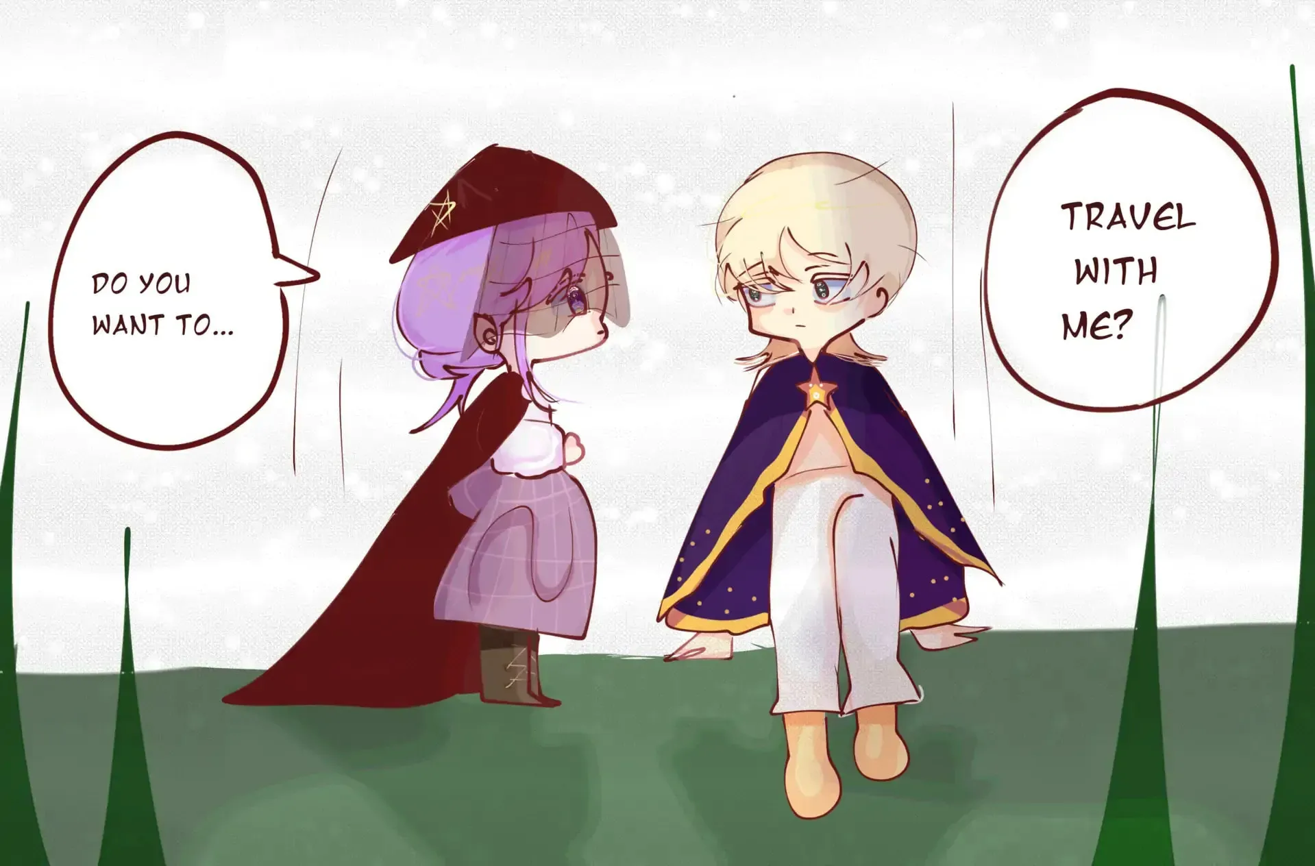Star Fallen (Colored) Chapter 1 page 8 - 