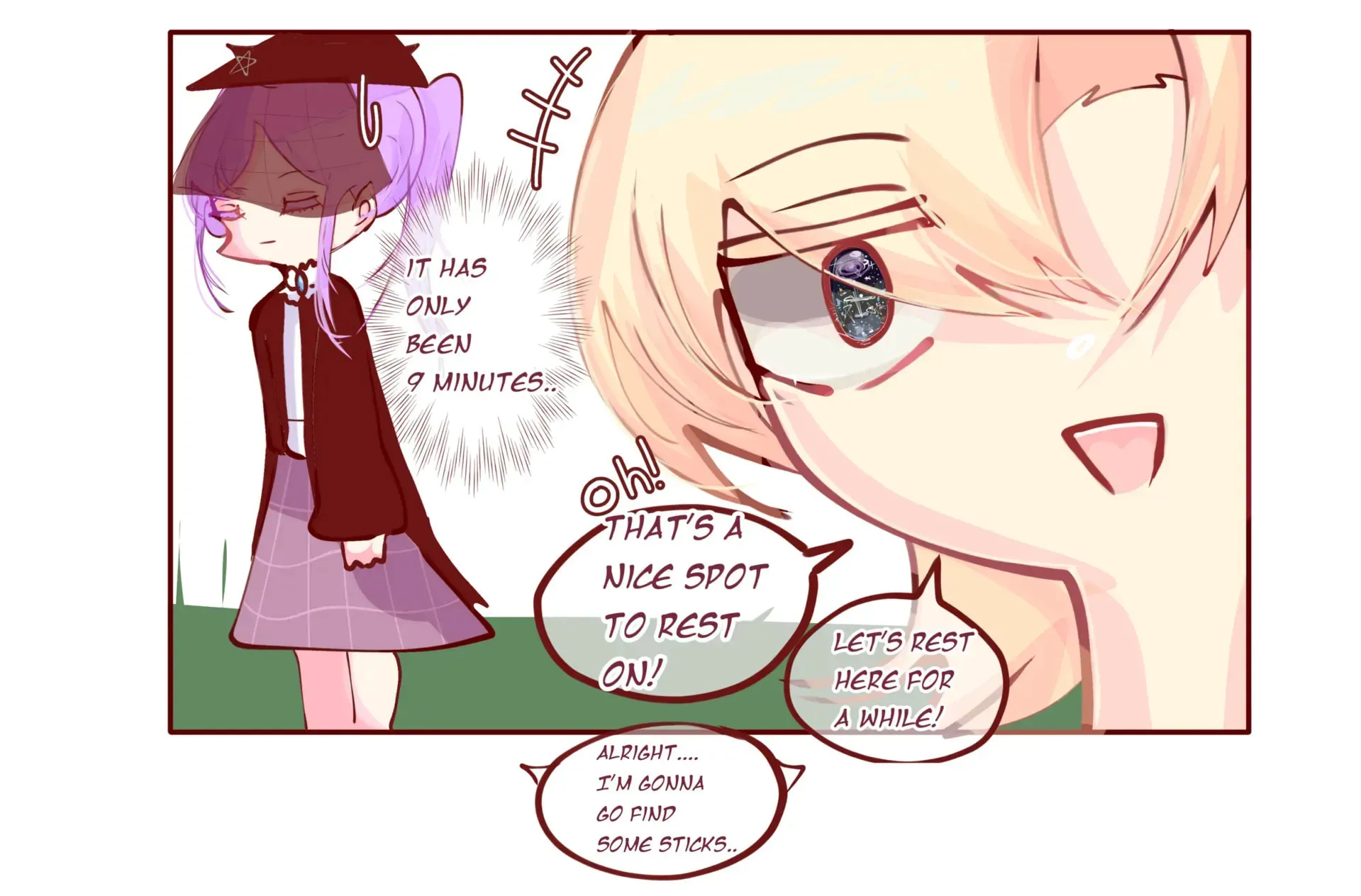 Star Fallen (Colored) Chapter 2 page 3 - 