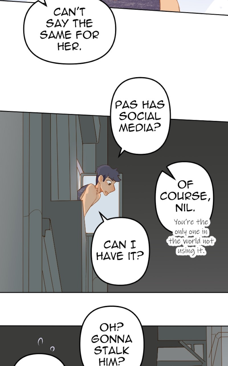 stare down. Chapter 13 page 47 - 