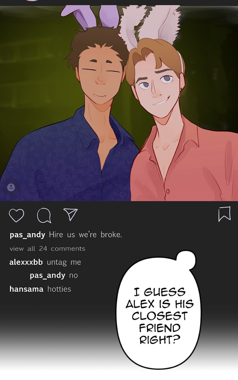 stare down. Chapter 13 page 52 - 