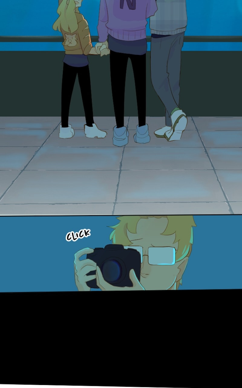 stare down. Chapter 16 page 15 - 