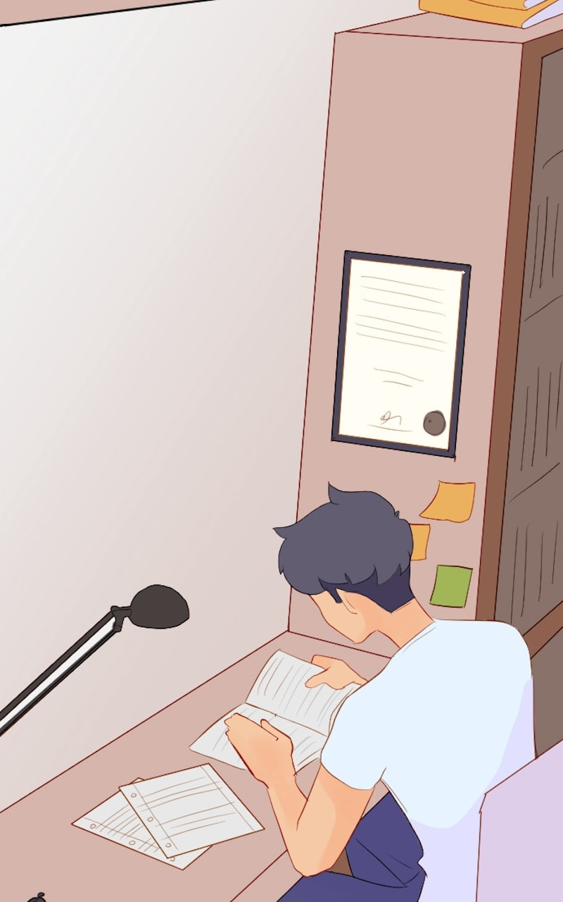 stare down. Chapter 18 page 77 - 