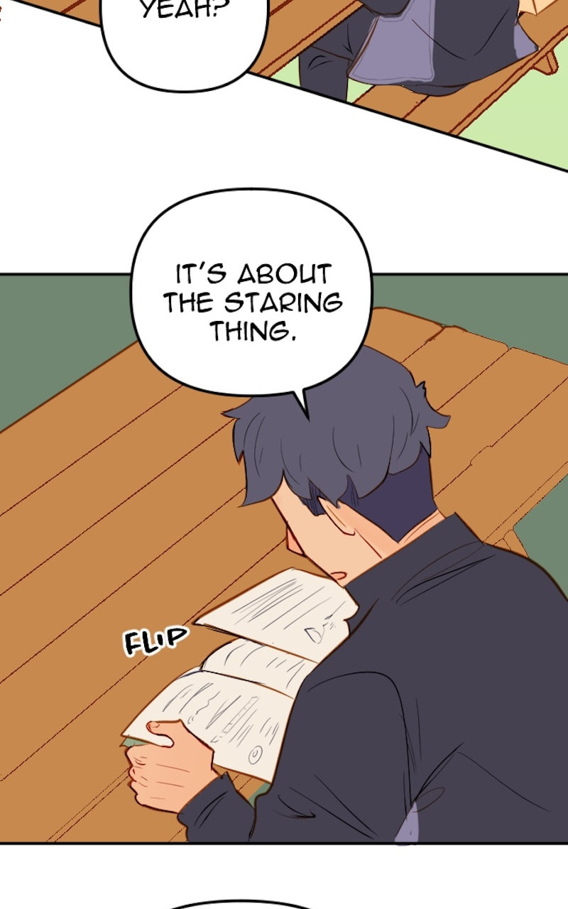 stare down. Chapter 22 page 21 - 