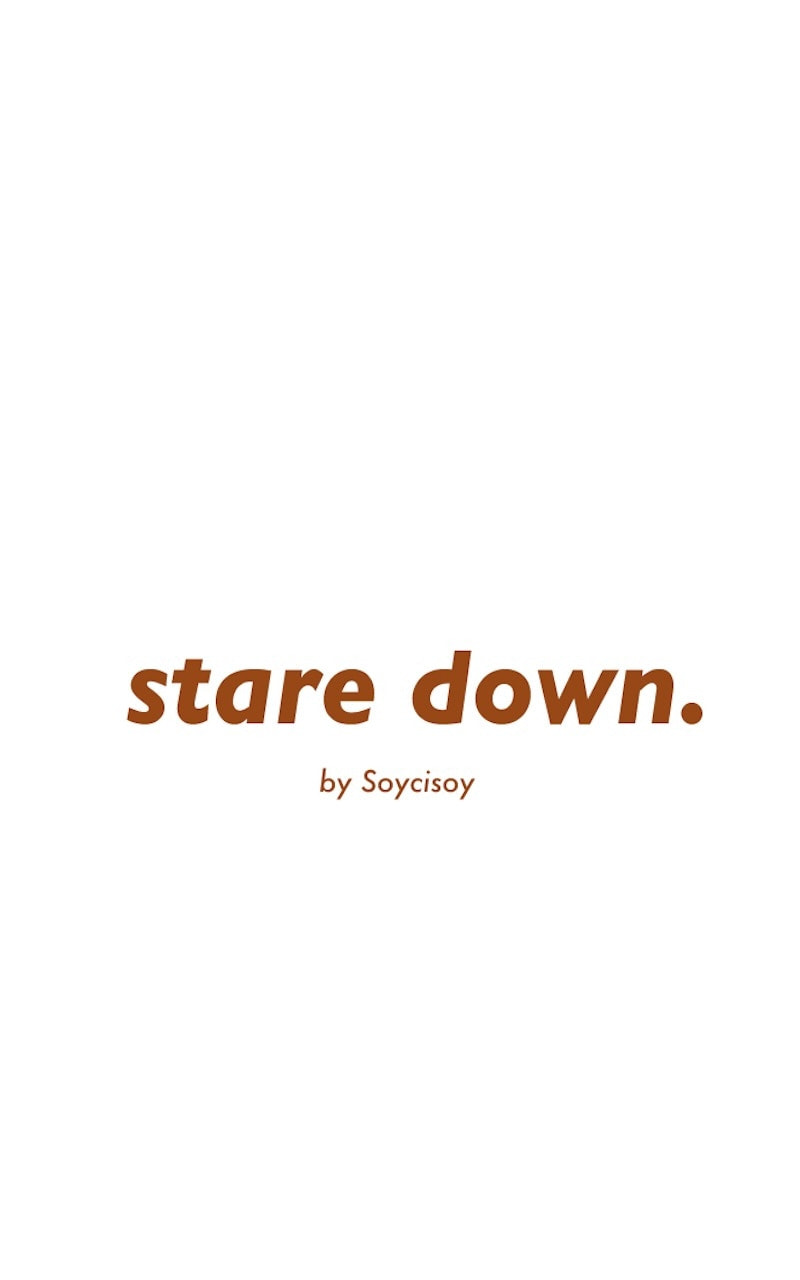 stare down. Chapter 23 page 10 - 