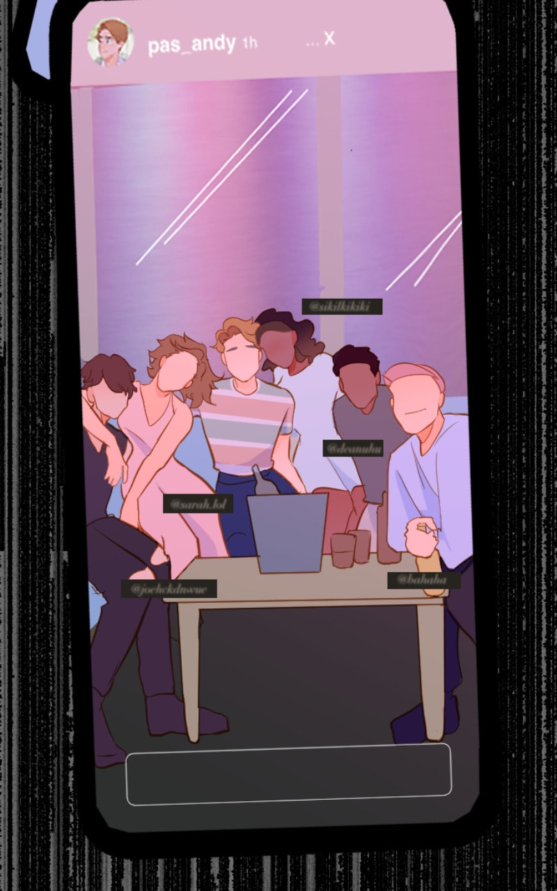 stare down. Chapter 35 page 12 - 