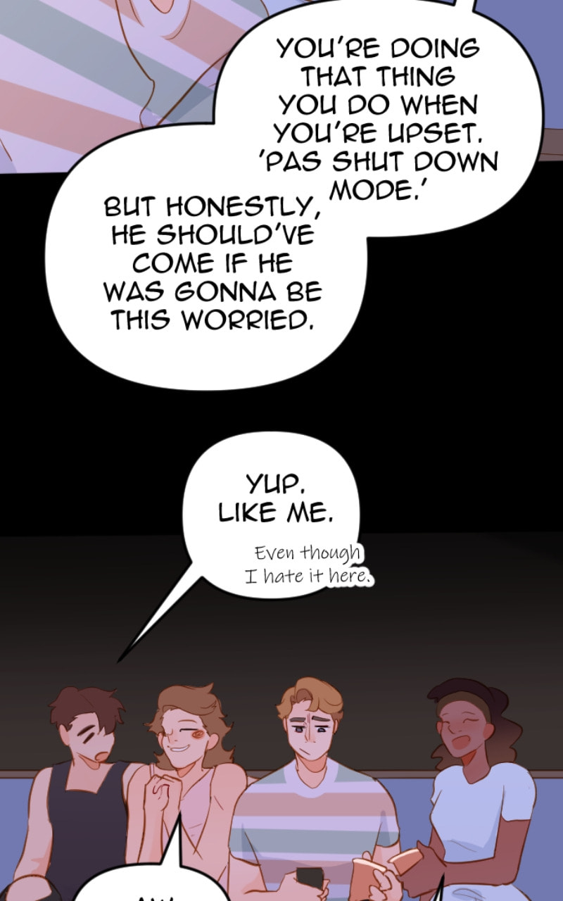 stare down. Chapter 35 page 17 - 