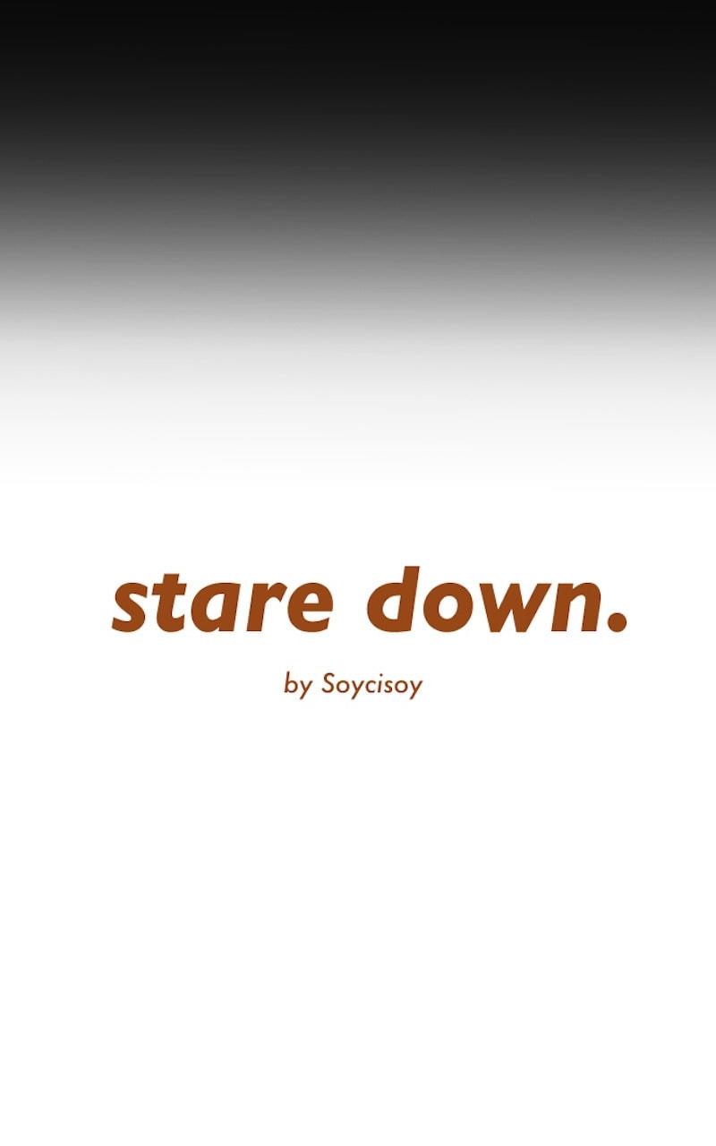stare down. Chapter 35 page 59 - 