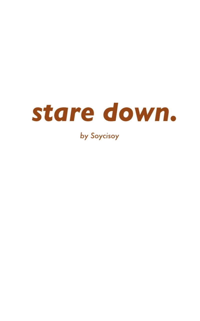 stare down. Chapter 44 page 3 - 