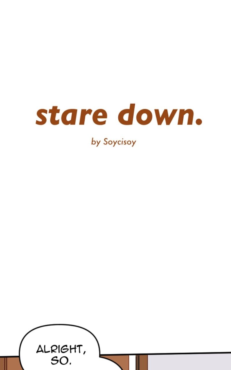 stare down. Chapter 46 page 2 - 