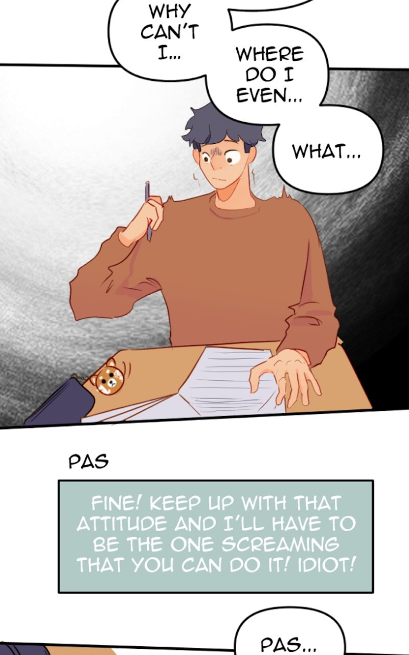 stare down. Chapter 47 page 17 - 