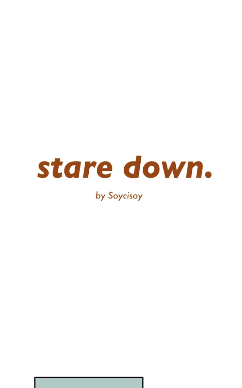 stare down. Chapter 47 page 20 - 