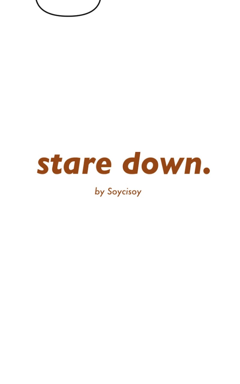 stare down. Chapter 48 page 20 - 