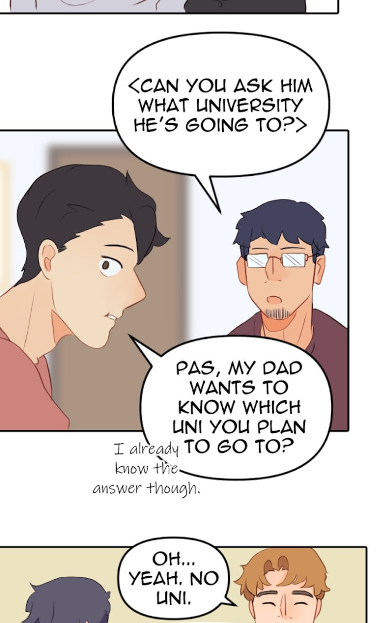 stare down. Chapter 50 page 25 - 