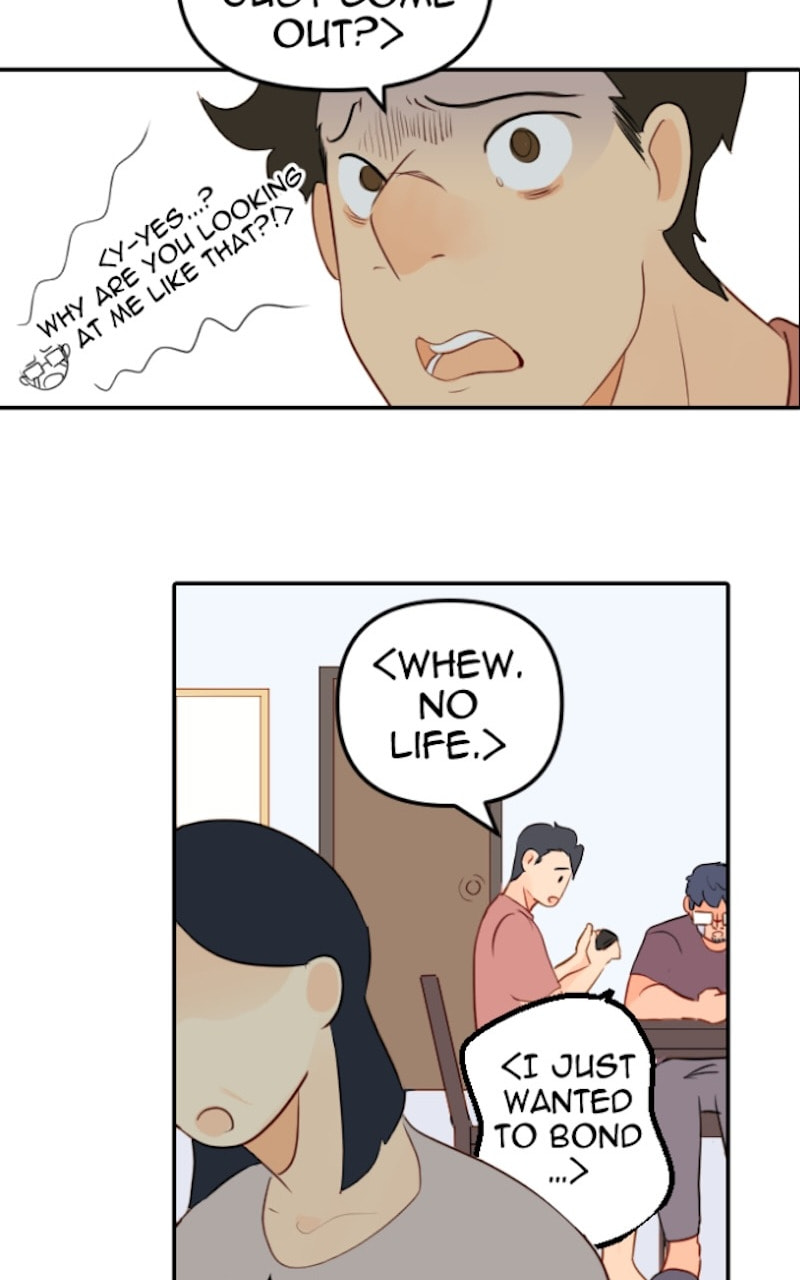 stare down. Chapter 50 page 4 - 