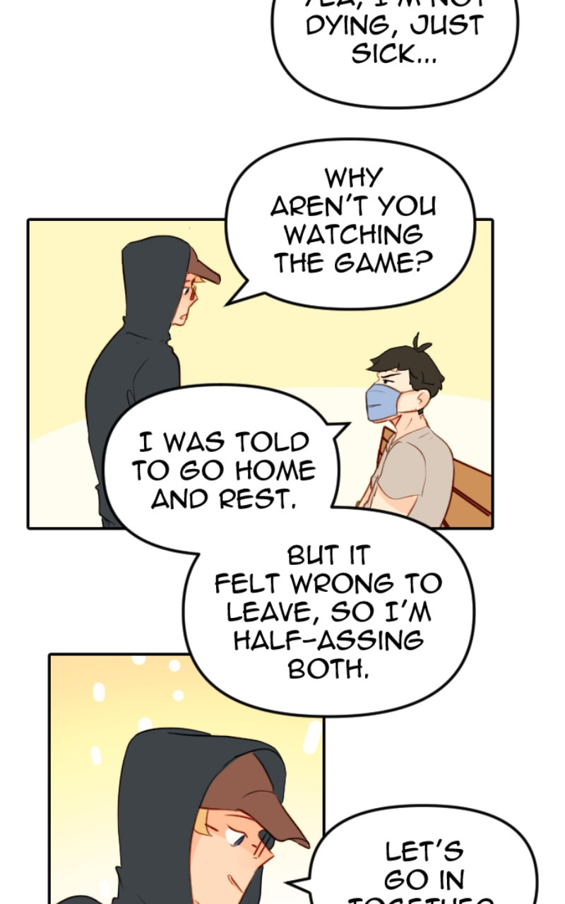 stare down. Chapter 52 page 11 - 