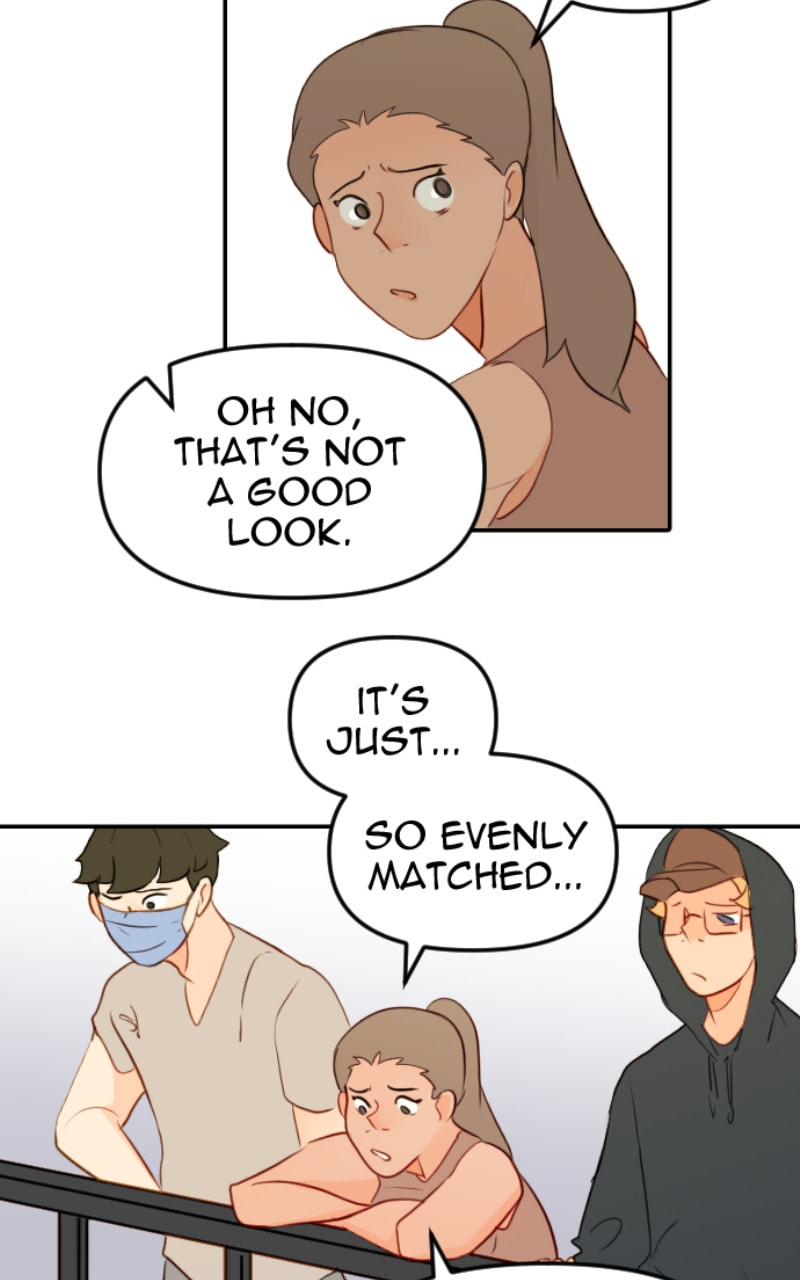 stare down. Chapter 52 page 15 - 