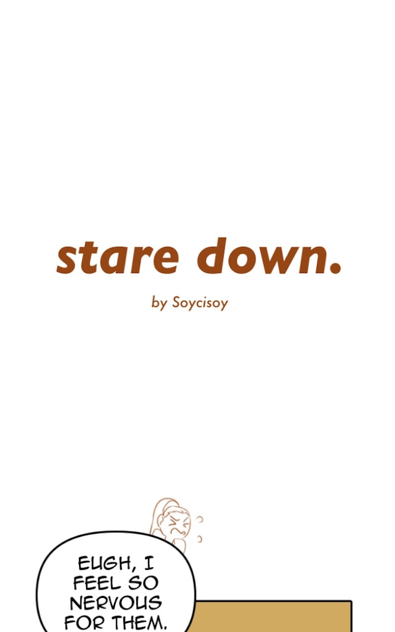 stare down. Chapter 52 page 20 - 