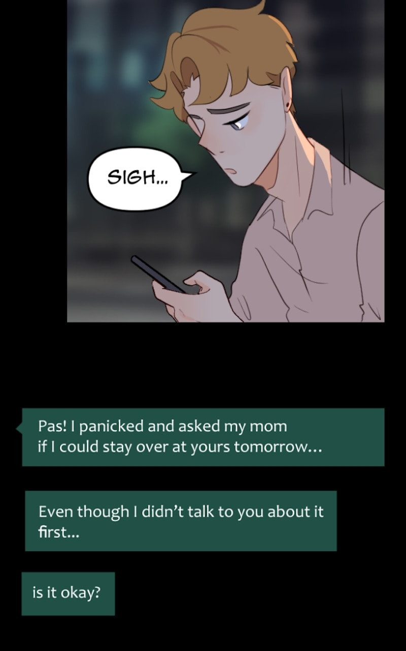 stare down. Chapter 53 page 19 - 