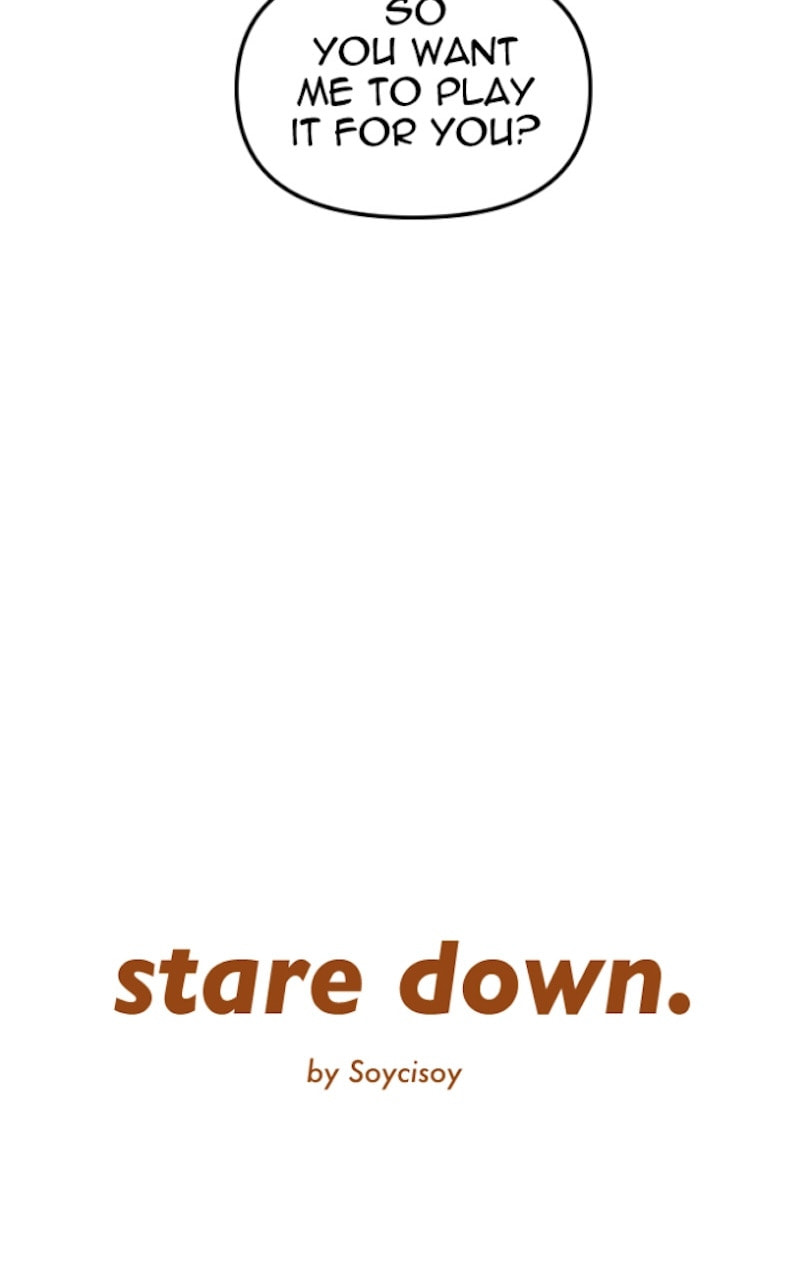 stare down. Chapter 54 page 20 - 