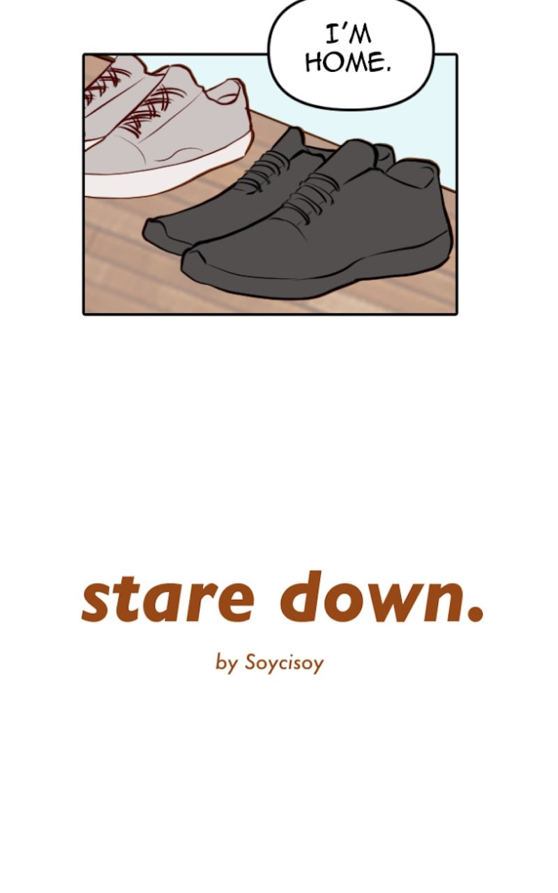 stare down. Chapter 56 page 5 - 