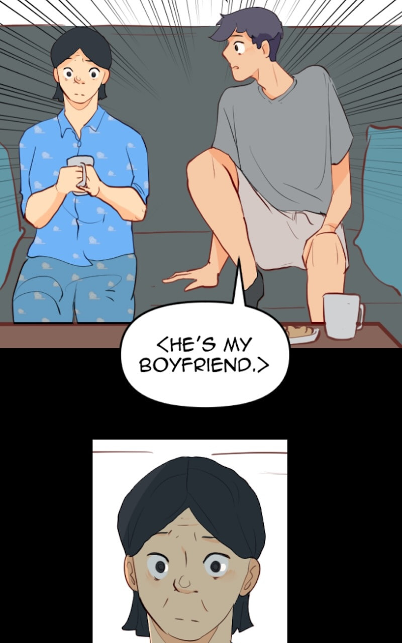 stare down. Chapter 58 page 32 - 