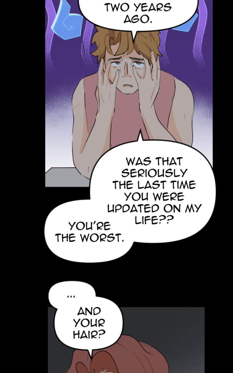 stare down. Chapter 59 page 19 - 