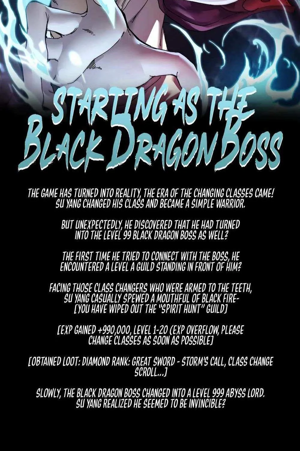 Starting as the Black Dragon BOSS Chapter 0.1 page 3 - 