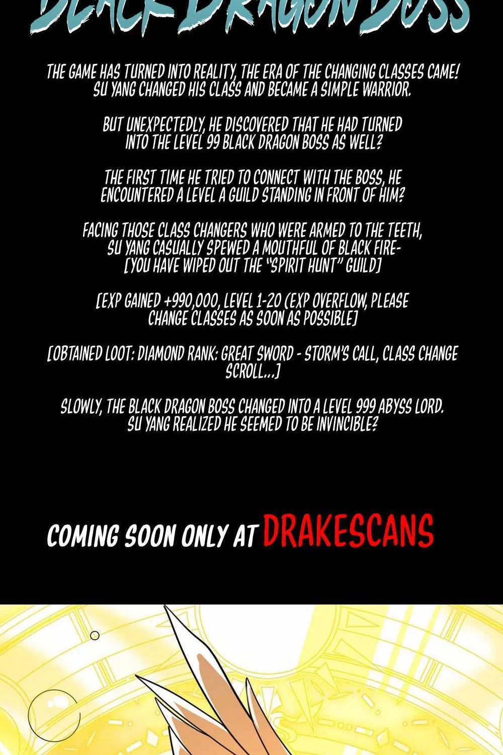 Starting as the Black Dragon BOSS Chapter 0 page 3 - 