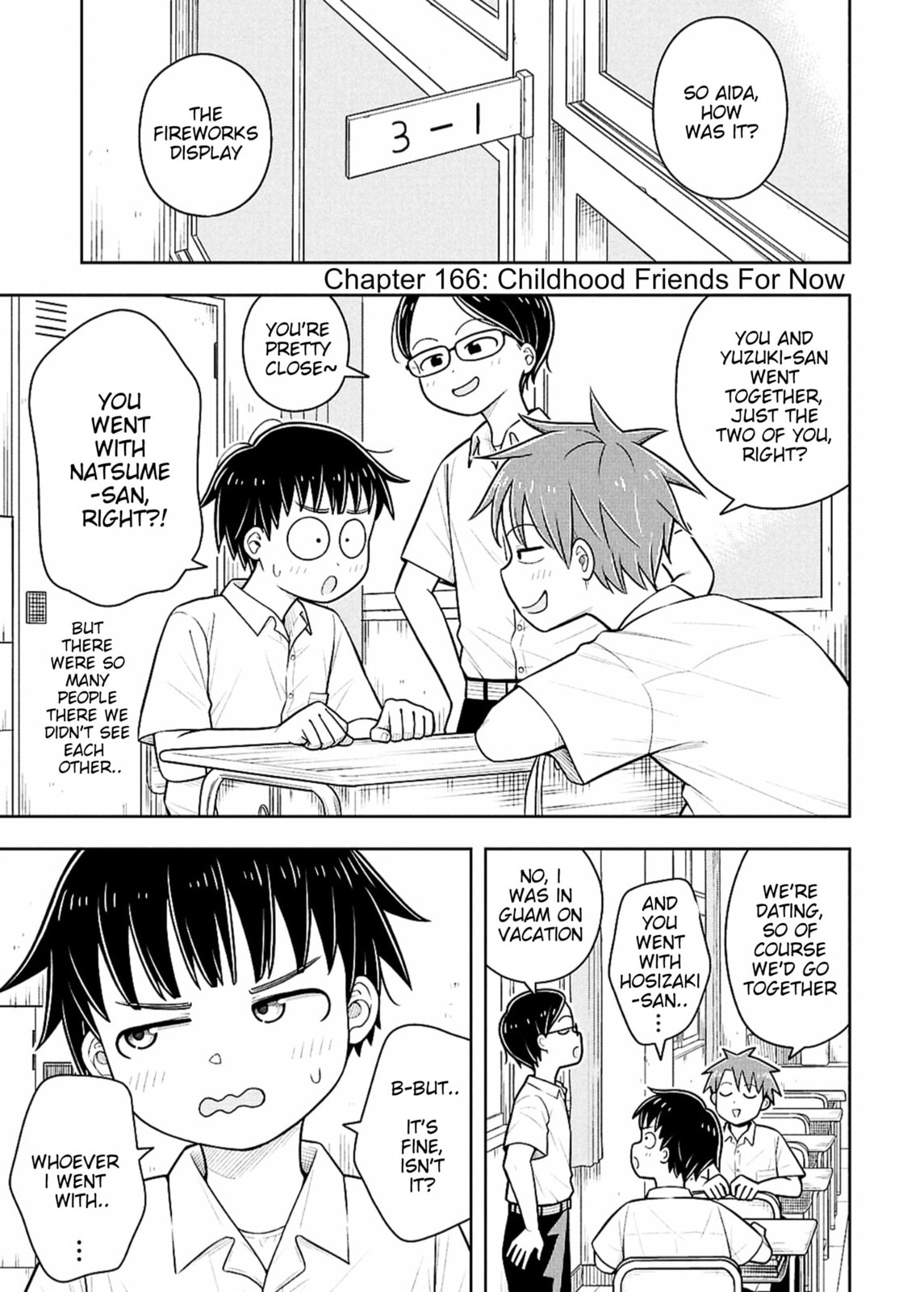 Starting Today, We’re Childhood Friends Chapter 166 page 1 - 