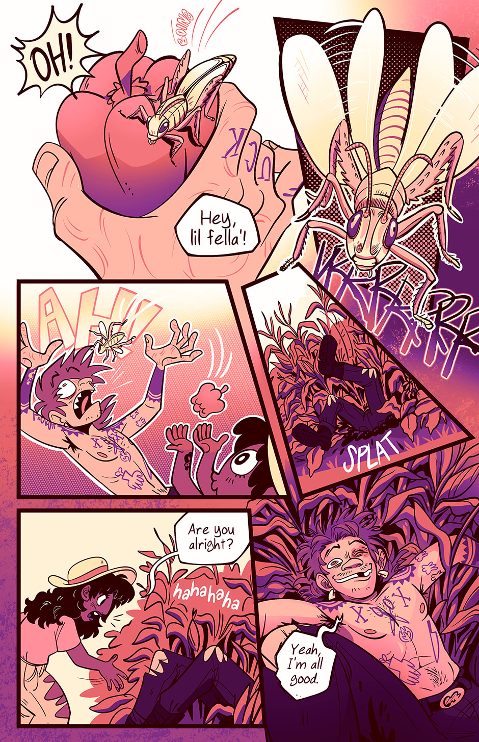 Stick n Poke Chapter 33.7 page 4 - 
