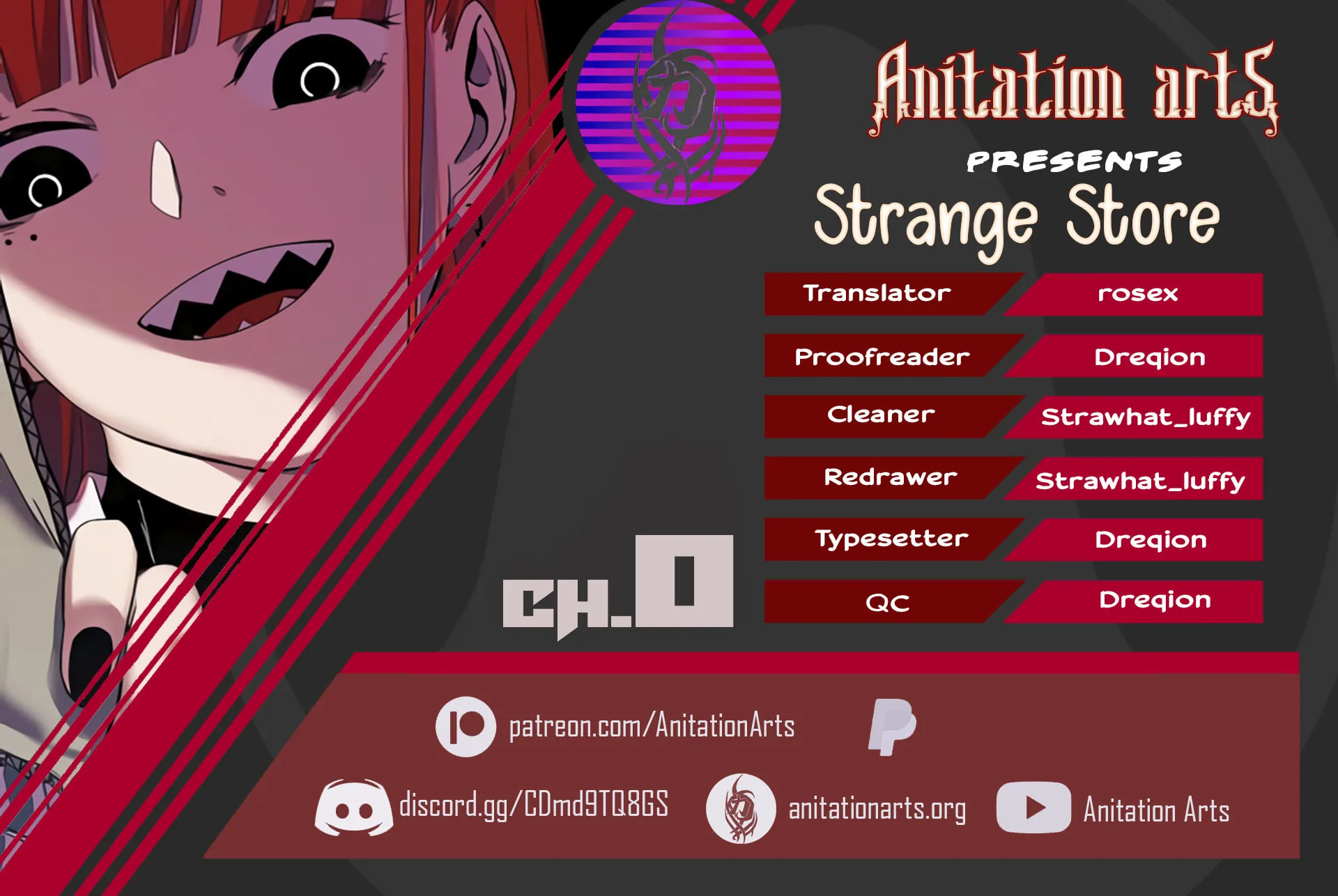 Strange Store (Colored) Chapter 0 page 1 - 