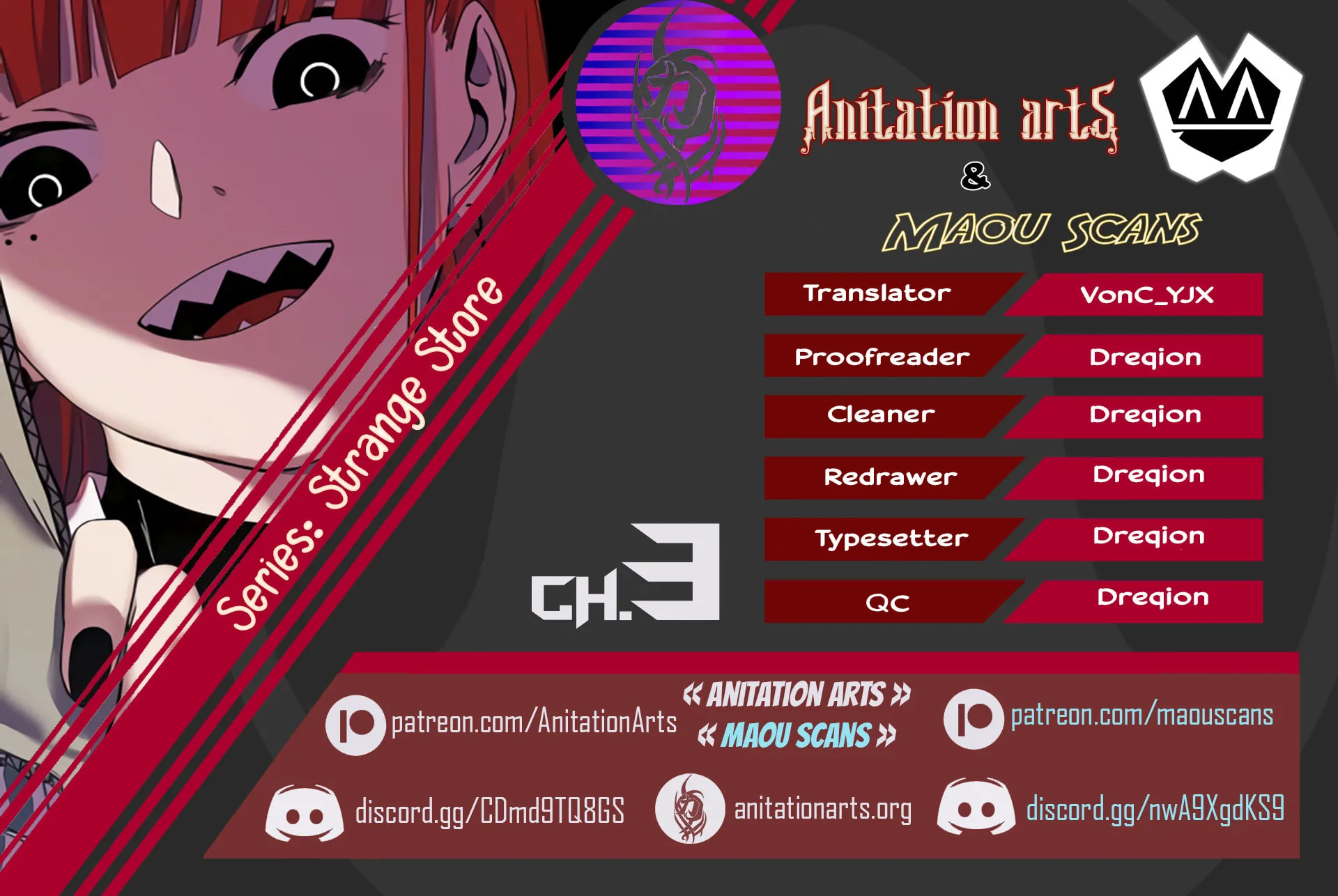 Strange Store (Colored) Chapter 3 page 1 - 