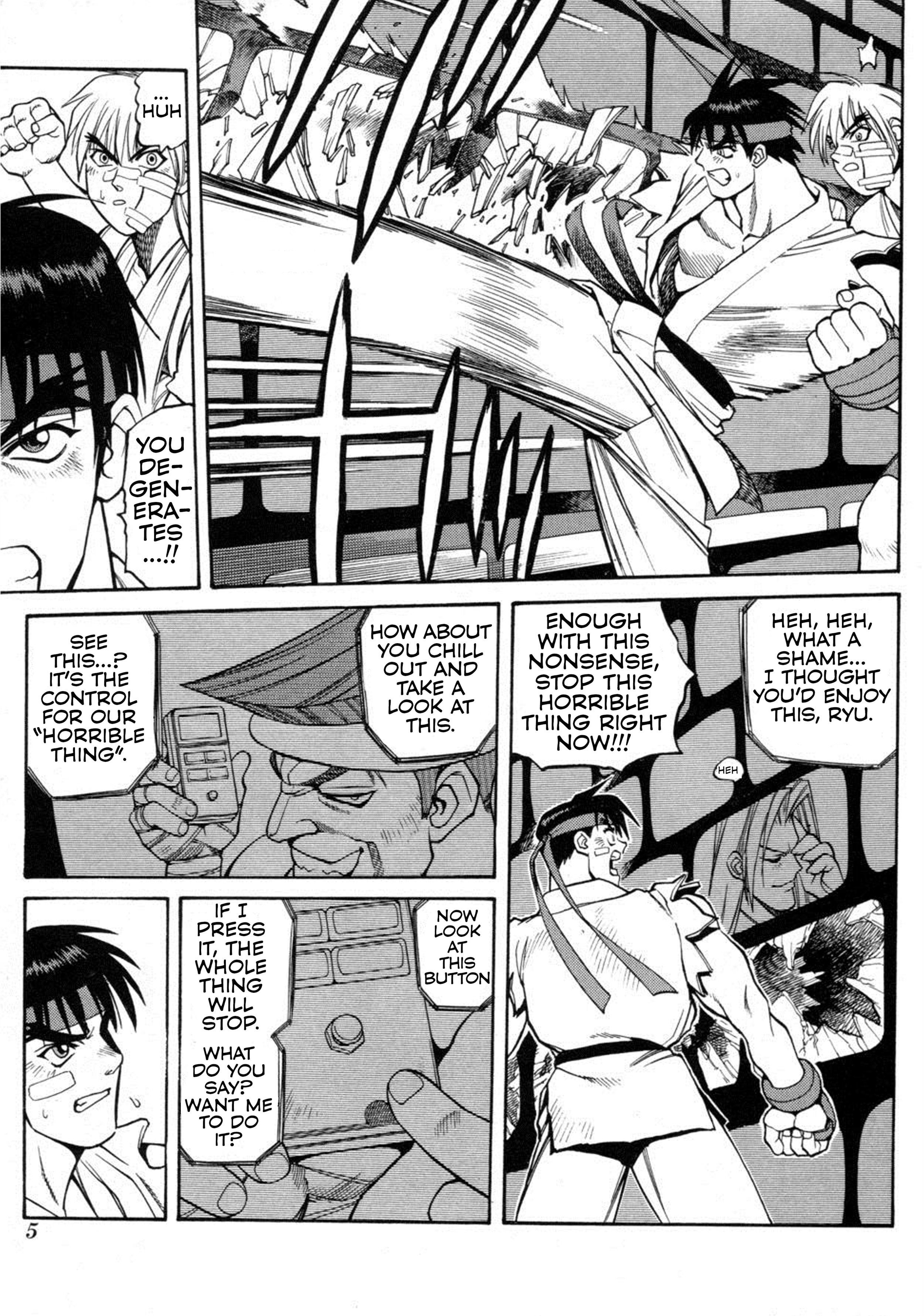 Street Fighter ALPHA Chapter 11 page 3 - 