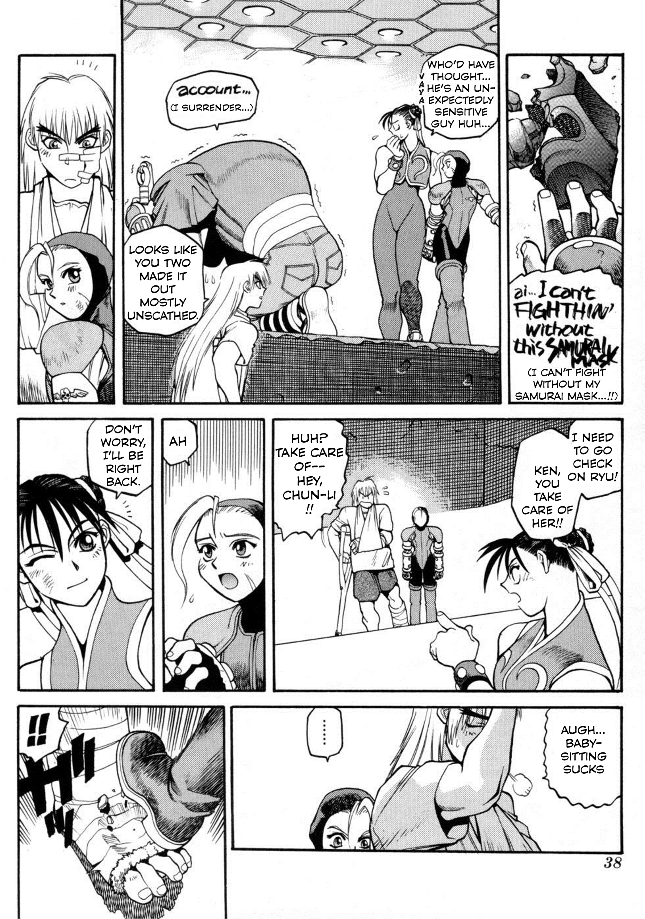 Street Fighter ALPHA Chapter 13 page 4 - 