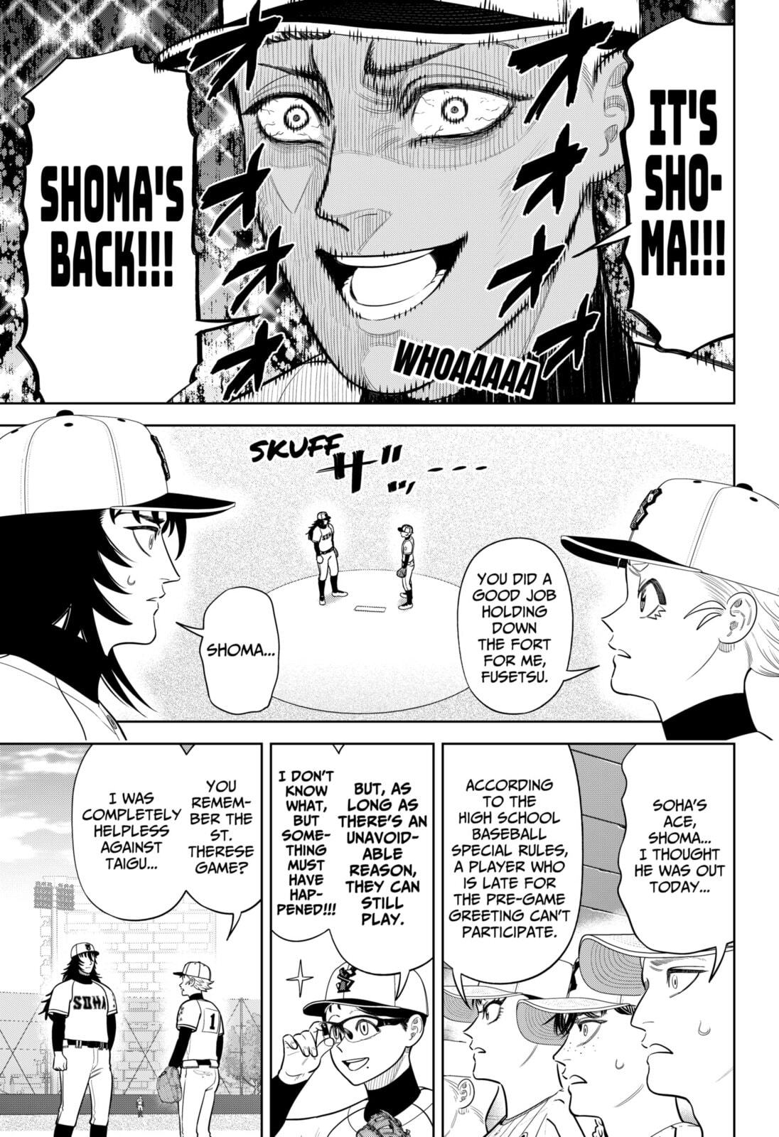 Strikeout Pitch Chapter 42 page 17 - 