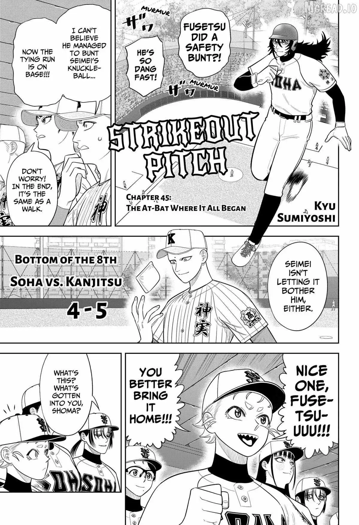 Strikeout Pitch Chapter 45 page 1 - 