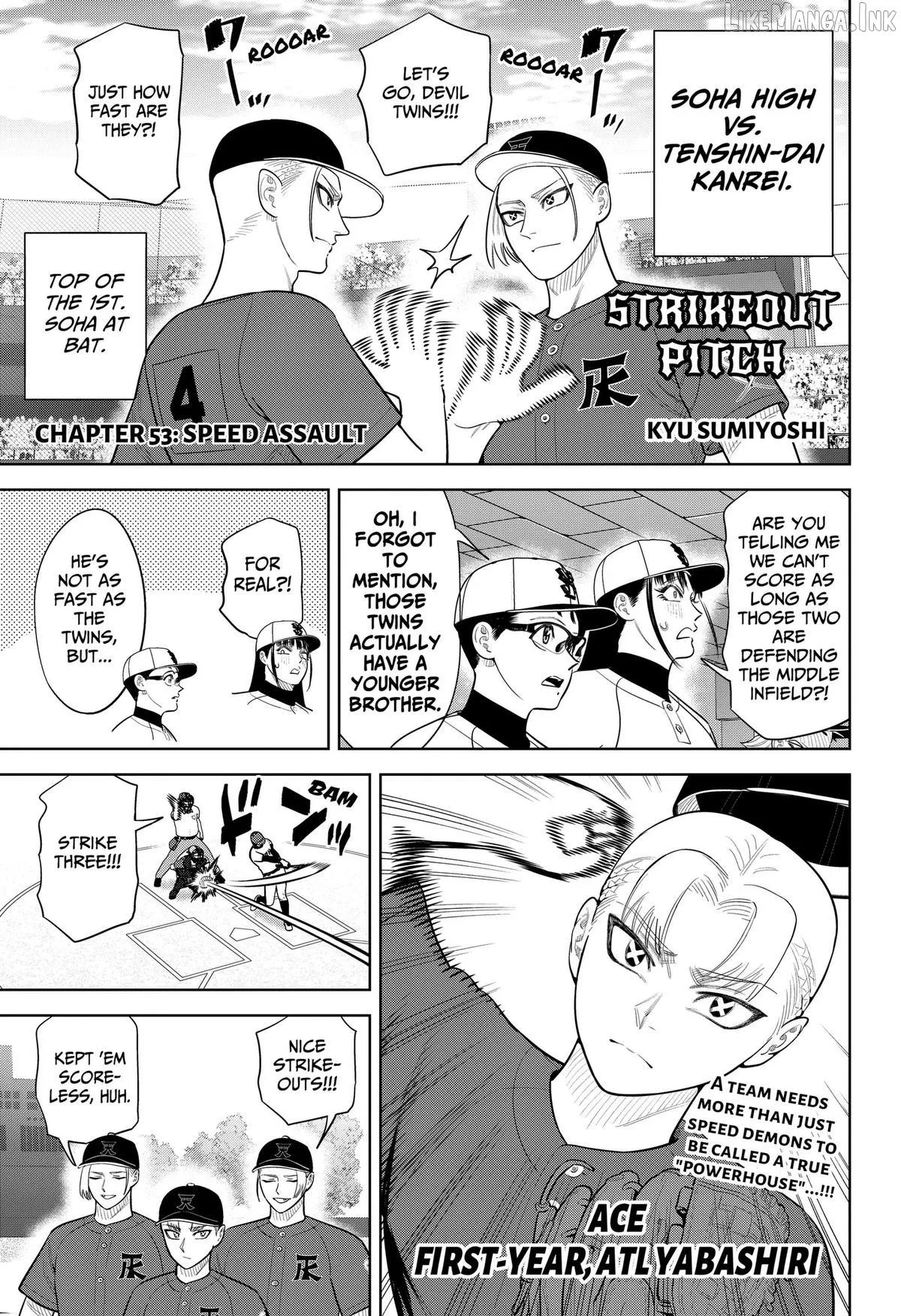 Strikeout Pitch Chapter 53 page 1 - 