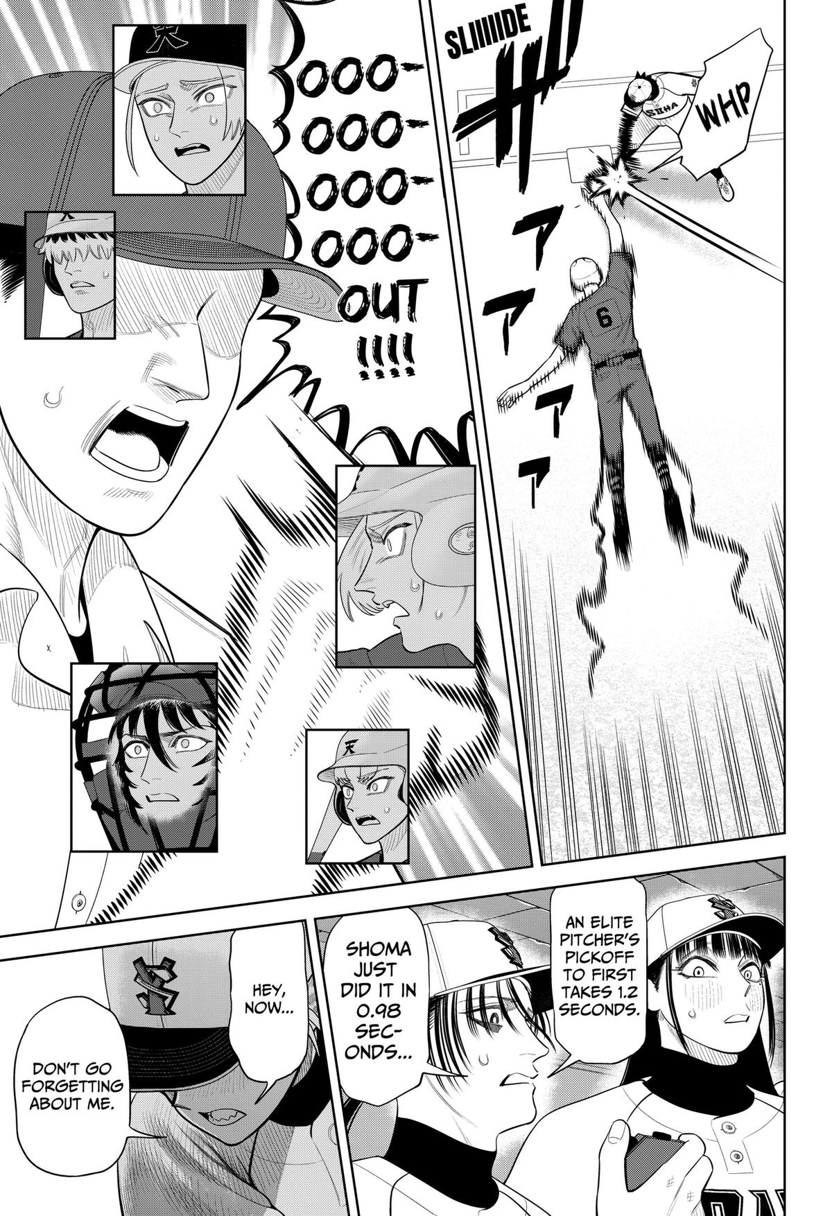 Strikeout Pitch Chapter 55 page 13 - 