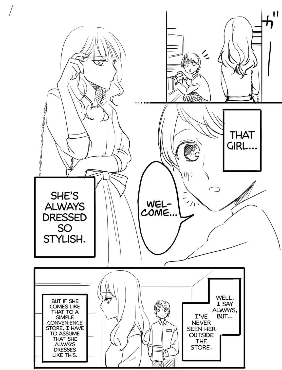 Stylish People Also Go To Convenience Stores Chapter 0 page 1 - 
