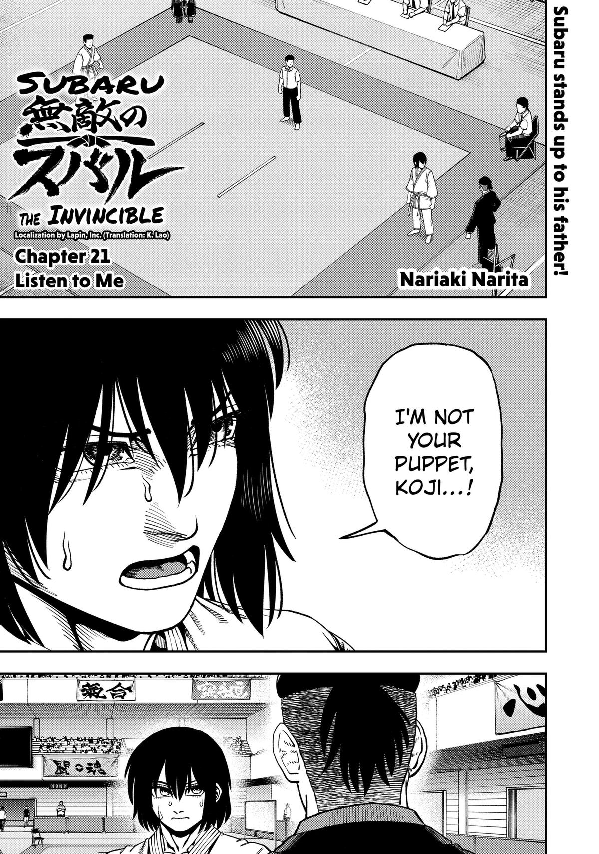 Subaru the Invincible Chapter 21 page 1 - 