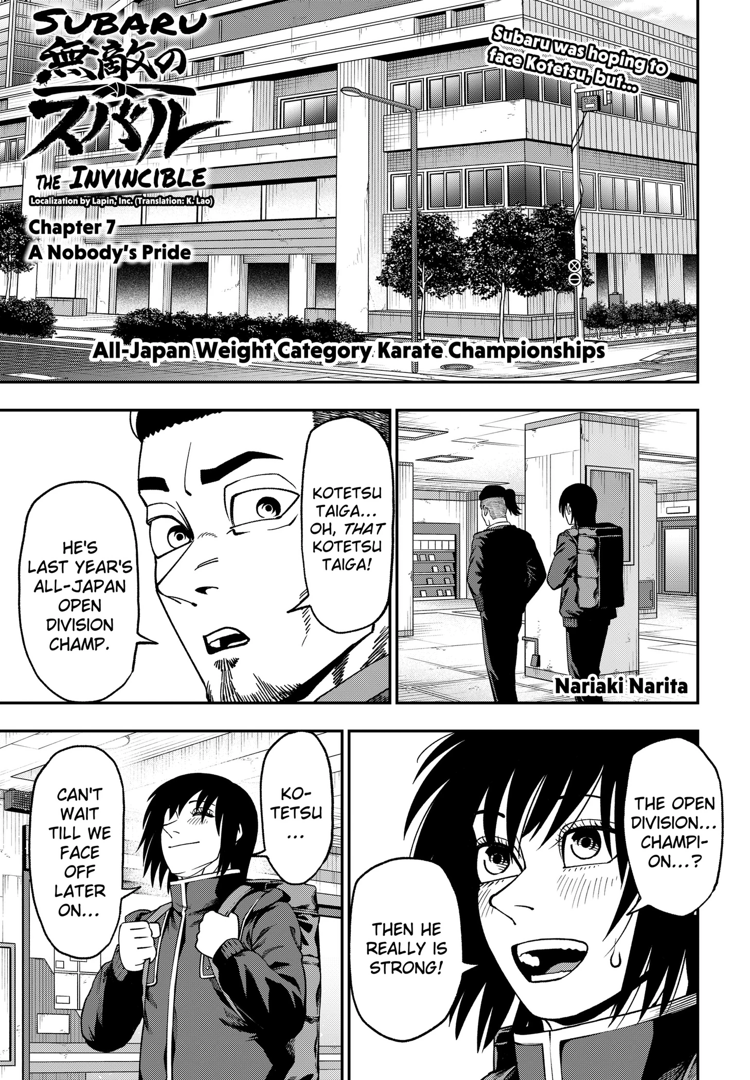 Subaru the Invincible Chapter 7 page 1 - 