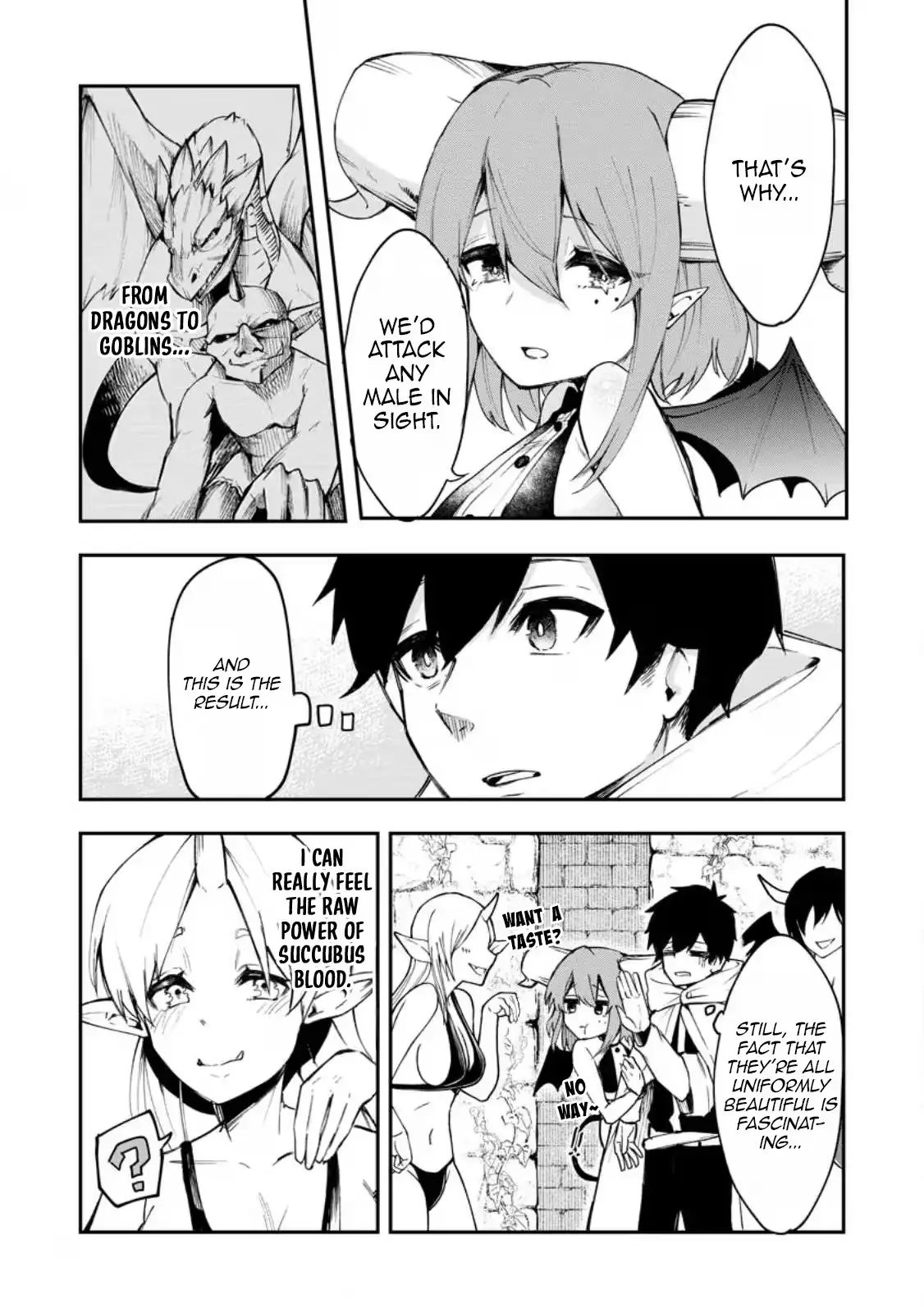 Succubus Tamer no Isekai Musou: Genjuu-tachi no Chi wo Hiku Saikyou no Succubus to Hajimeru Mazokuryou Kaitaku Chapter 2 page 11 - 