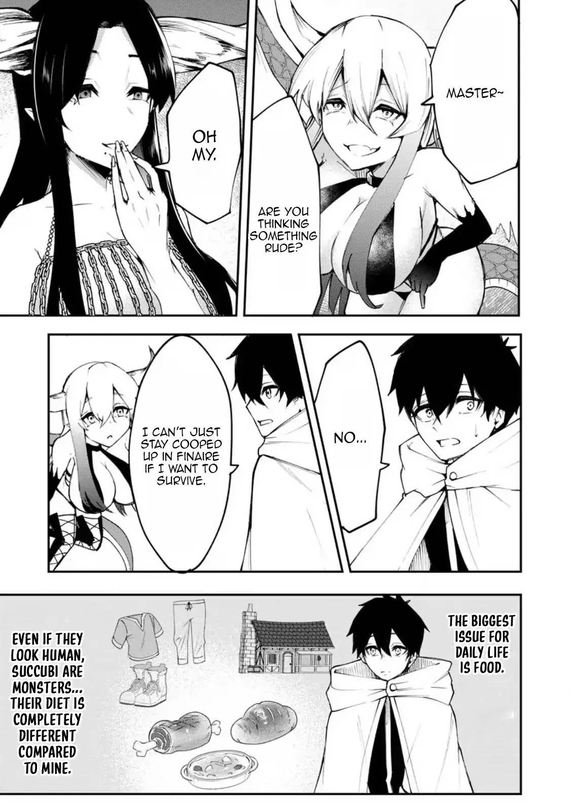 Succubus Tamer no Isekai Musou: Genjuu-tachi no Chi wo Hiku Saikyou no Succubus to Hajimeru Mazokuryou Kaitaku Chapter 3 page 20 - 