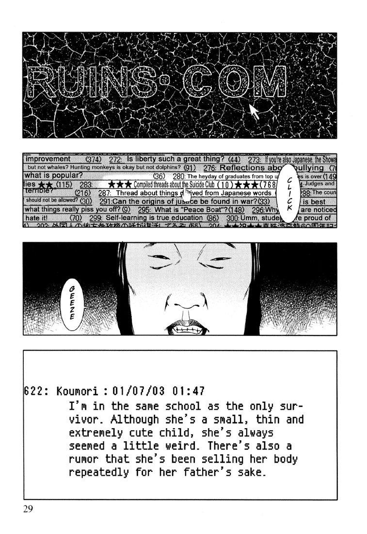 Suicide Circle Chapter 2 page 3 - 