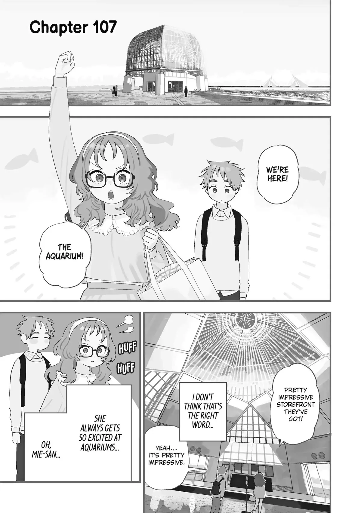 Suki Na Ko Ga Megane Wo Wasureta Chapter 107 page 1 - 