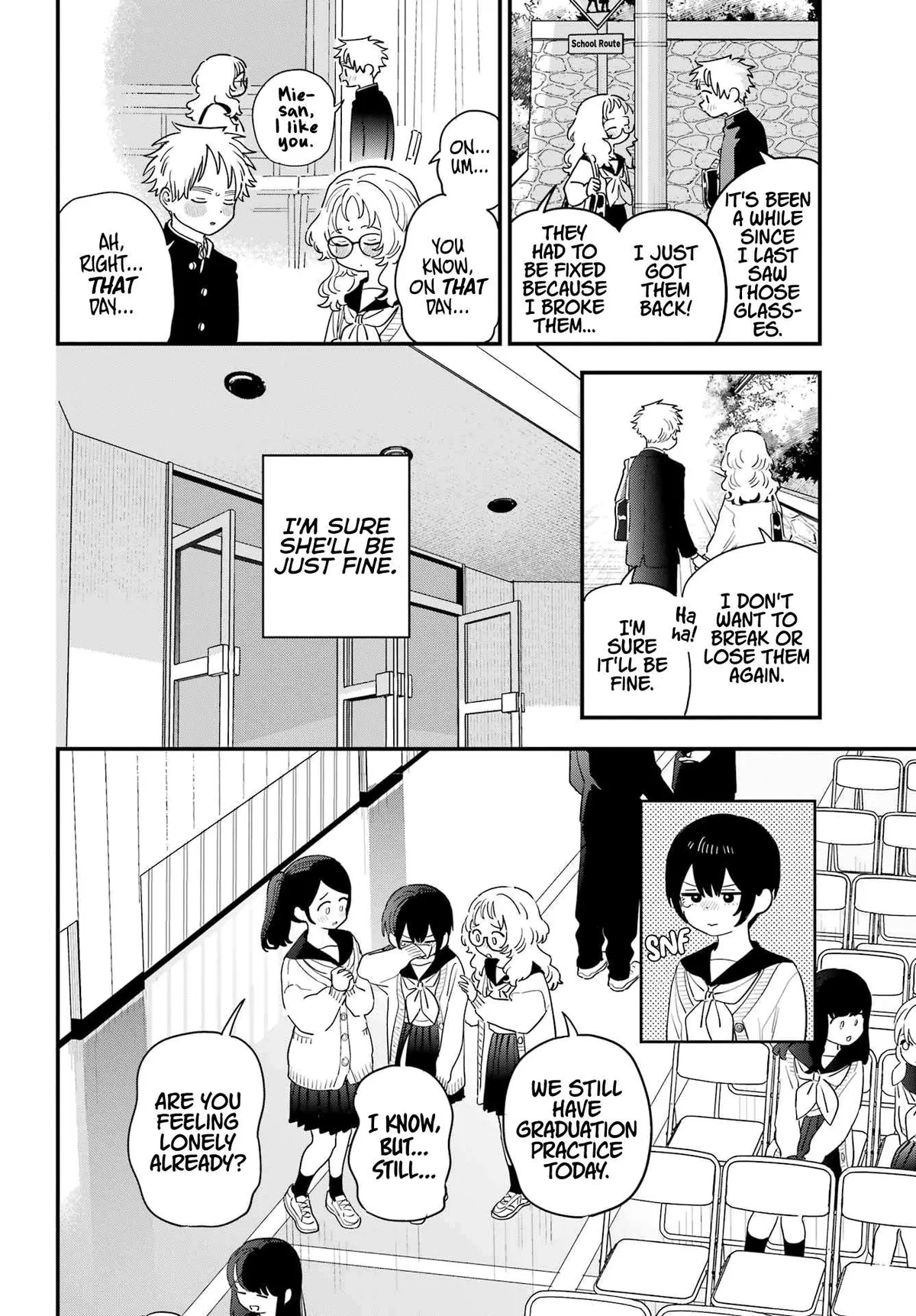 Suki Na Ko Ga Megane Wo Wasureta Chapter 109 page 2 - 