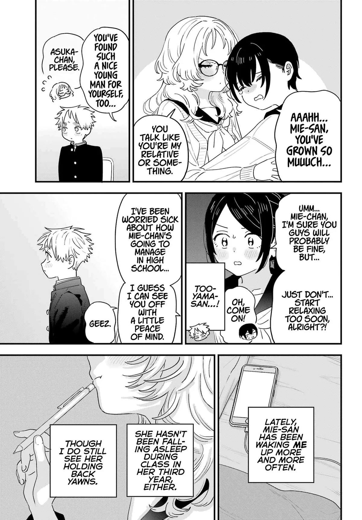 Suki Na Ko Ga Megane Wo Wasureta Chapter 109 page 3 - 