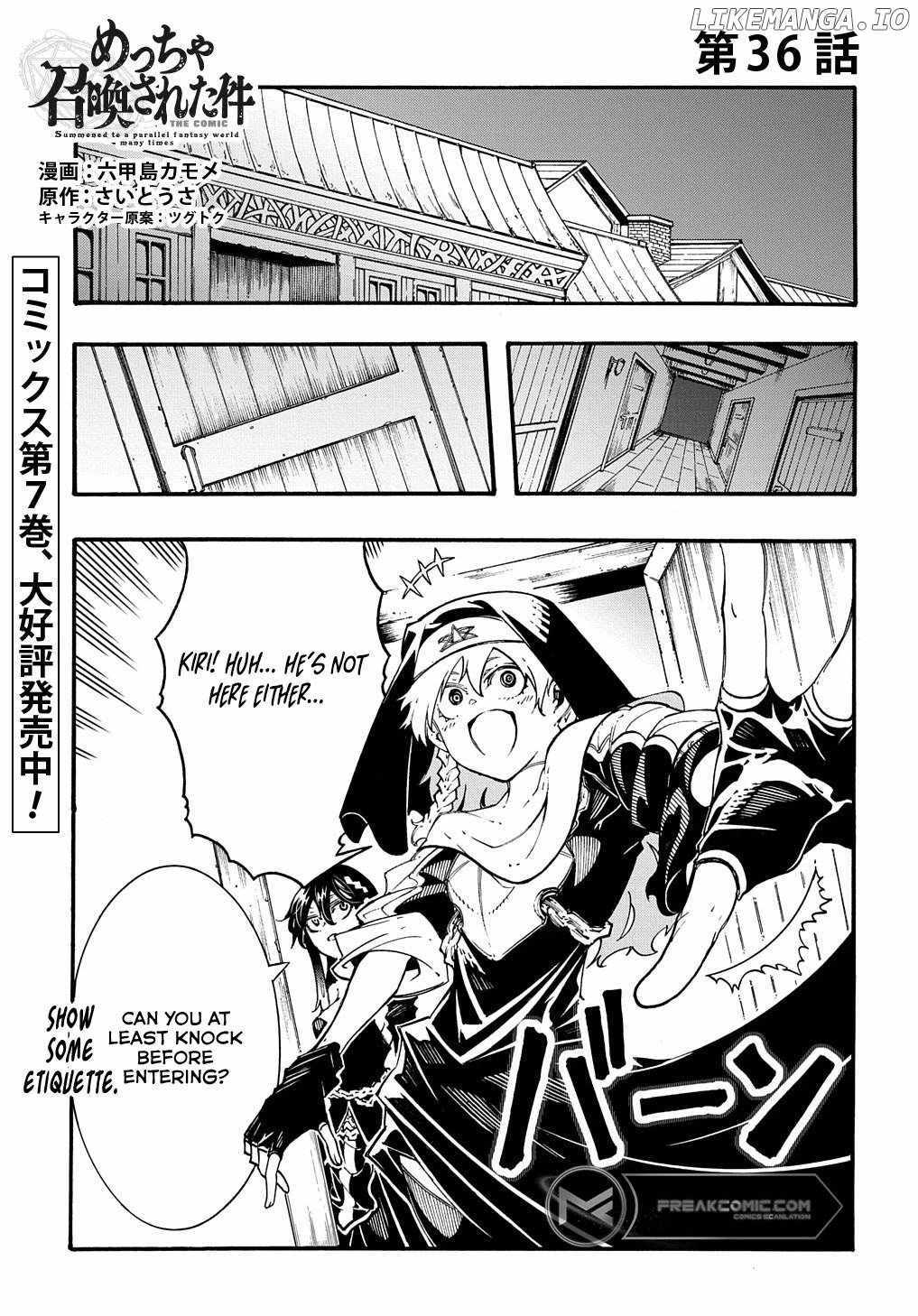 Summoned to a Parallel Fantasy World Many Times Chapter 36 page 1 - 
