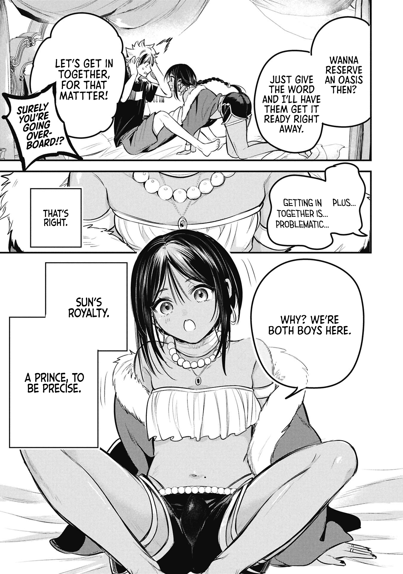 Sun-ouji wa Tsuma ni Naritai Chapter 5 page 3 - 