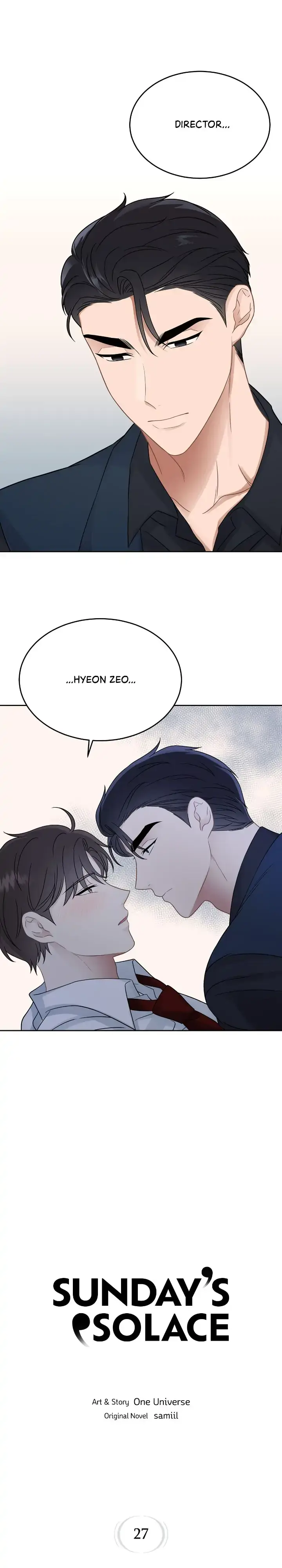 Sunday’s Solace Chapter 27 page 1 - 